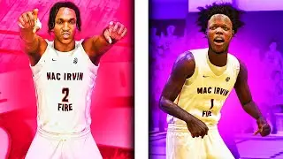 Hezekiah Byrd-Smith and Mac Irvin MEAN BUSINESS at Nike Peach Jam! | NBA 2K22 MyCAREER #9