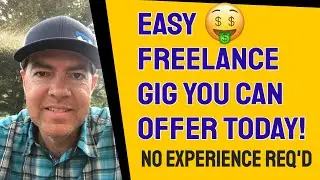 Easy Freelance Job You Can Start Offering Today 💰💰
