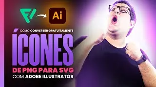 Como transformar ícones em PNG para SVG com Illustrator