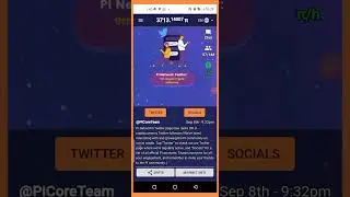 Pi network Twitter Page New Update