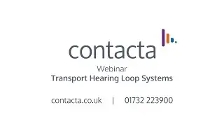 Webinar: Transport Hearing Loops