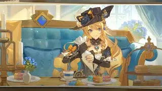 Navia - Macaron Melange | Genshin Impact | Live Wallpaper 4K60