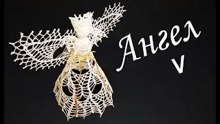 Christmas Angel Crochet Part V | Delicate Lace | Christmas tree topper