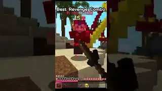 Best REVENGE😎 Combo in Hypixel Bedwars #shorts #minecraft