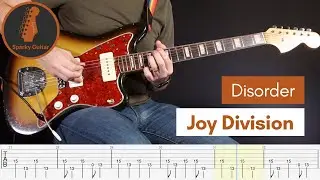Disorder - Joy Division (Guitar Cover & Tab)