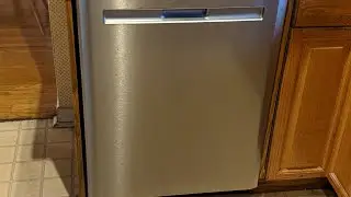 how to fix dishwasher that's loose or falling out.