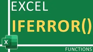 How To Use Excel IFERROR Function | Excel Tutorial for Everyone