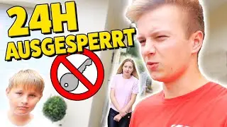 Ausgesperrt aus Haus (zu DUMM) 🤣 Ash und Max