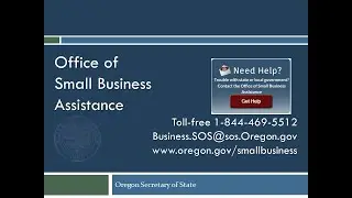 Oregon’s Office of Small Business Assistance: What We Can Do For You