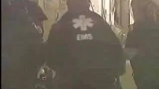 Guy gets shot on the news