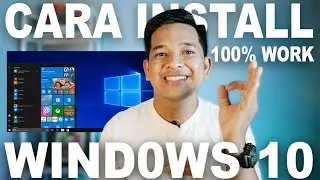 Tutorial Cara InstaII WINDOWS 10 Di Laptop Sendiri tanpa Ribet - Pasti Work 100%