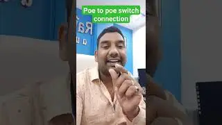 poe to poe switch connection