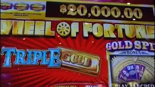 100$ Slot Challenge, Bonus or Bust! Part 34 Wheel of Fortune Triple Gold 🎡🥇