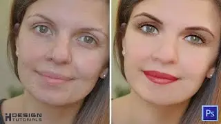 Easy Digital Make Up Tutorial in Photoshop CS6