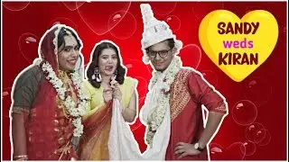 স্যাণ্ডি সাহা ও কিরণ দত্তের শুভ বিবাহ | The Bong Guy weds Sandy Saha | Ft Ena Saha & Kiran Dutta |