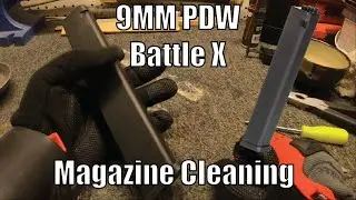 Airsoft Battle X PDW Mags Cleaning and Disassembly