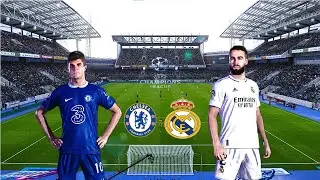 Chelsea Vs Real Madrid - Quarter Final UCL - PES 2021 - PC