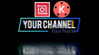GLITCH TEXT INTRO using InShot and KINEMASTER