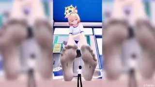 【巨大娘】MMD Giantess Mari's Leisure Time in the Club!