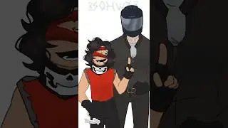 Oh he's 2D? | Roblox Decaying winter animation