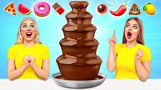Шоколадный Фонтан Челлендж c Jelly DO Challenge