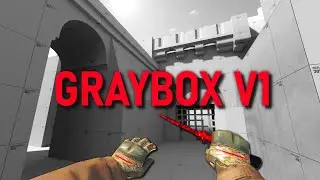 My FIRST CS2 MAP | First look at the graybox and what's to change