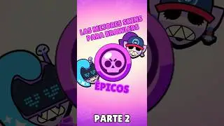 MEJORES SKIN PARA BRAWLERS ÉPICOS 🔥 #brawlstars #supercell #brawl #shorts #viralshorts