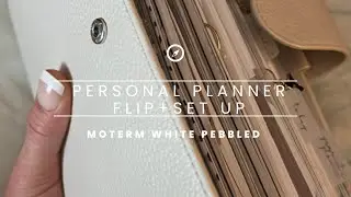 UPDATED PERSONAL MOTERM SET-UP + FLIP // pebbled white (slimed down)