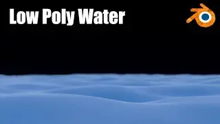 Low Poly Water in Blender 2.8