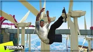 INSANE MODDED PARKOUR MAP (GTA 5 Funny Moments)
