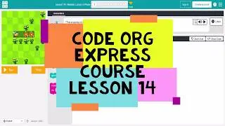 Code.org Lesson 13 - Code Org Express Course Lesson 13 Nested Loops in Maze - Course D Lesson 12