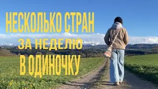 НЕСКОЛЬКО СТРАН ЗА НЕДЕЛЮ в первый раз в одиночку ВЛОГ /ЧАСТЬ 1/ БОМЖИ В ВИЛЬНЮСЕ/МИТИНГИ/ШВЕЙЦАРИЯ
