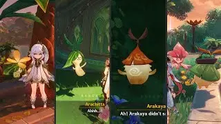 All Aranara Voice Lines in Nahida Birthday Event