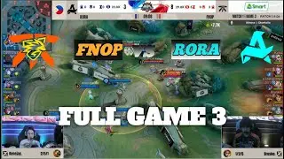 Aurora vs Fnatic Onic Philippines Game 3 | Week 3 - MPL PH s14 | MLBB