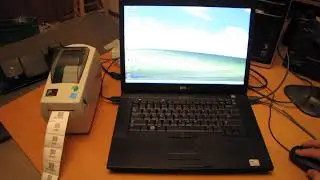 Automatically Scan and Print a Label from Web Browser
