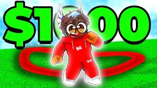 LAST To Leave Circle Wins $1000 (Bedwars)