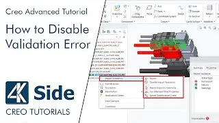 How to Disable Validation Error in Creo