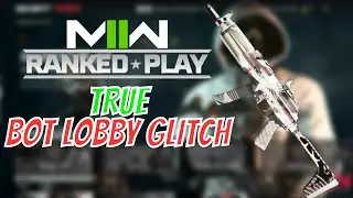 *SOLO* MW2 BOT LOBBY GLITCH | MW2 RANKED BOT LOBBY GLITCH