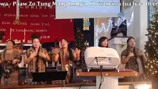 Merry Christmas IZBC Nobuu hae Paaw Zo Tung Mang atua lya December 22.2019 Iowa