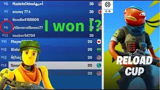 I beat clix in the reload cup!?