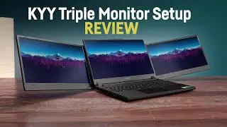 The KYY X90A Portable Triple Monitor Setup Reviewed!