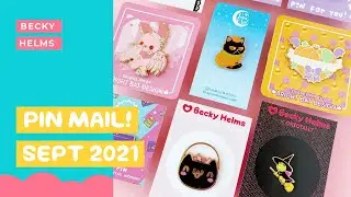 Spoopy Pin Mail Haul • September 2021