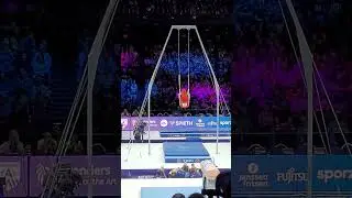 You Hao🇨🇳 - Rings Final🥉 - 2023 World Championship Antwerp - Score 14.833