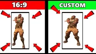 FORTNITE HOW TO STRETCH RESOLUTION BIGGER HITBOX? | (Fortnite: Battle Royale)