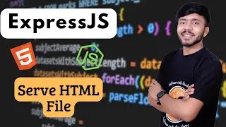 Mastering Express.js: Serving HTML Files with Ease #expressjs #nodejs #webdevelopment