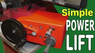Power Feed on Z Axis SIEG Milling Machine (Sollevamento testa fresa)