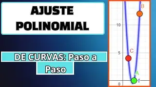 AJUSTE POLINOMIAL DE CURVAS: PASO A PASO