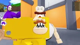 ESCAPE FROM MR.STRINKY MISS ANI-TRON'S BABY BOBBY'S | Tinky Winky Plays Roblox Escape Compilation