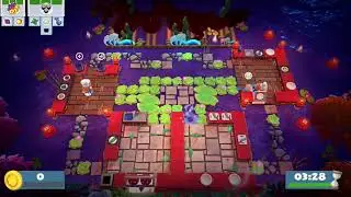 Overcooked! 2 | Moon Harvest 1-2 | Solo 4 Stars | 828
