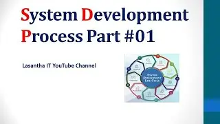 Programming Basic Grade 11 System Development Life Cycle Lesson #01